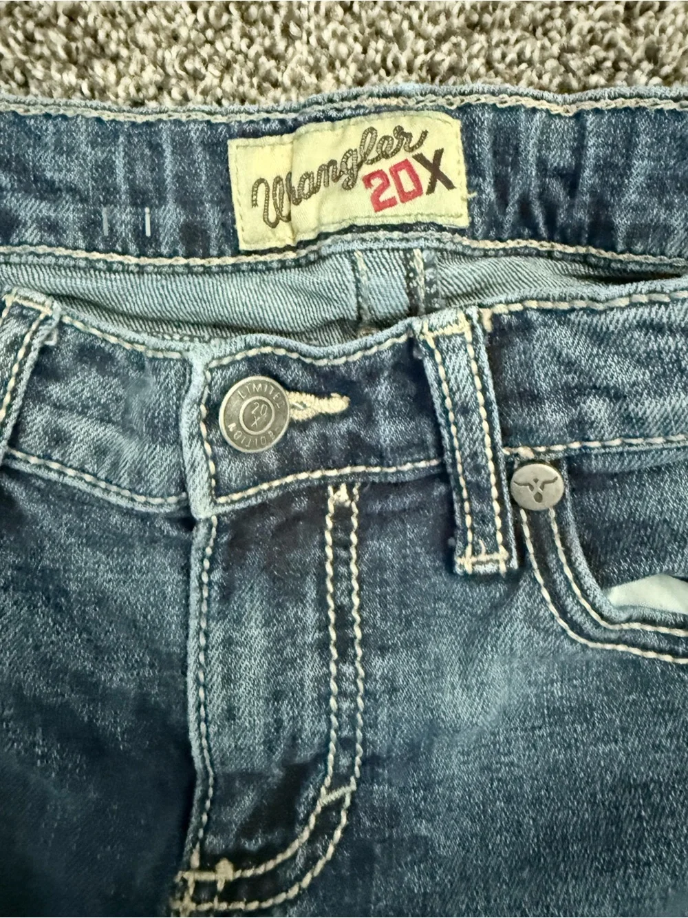 Wrangler light blue